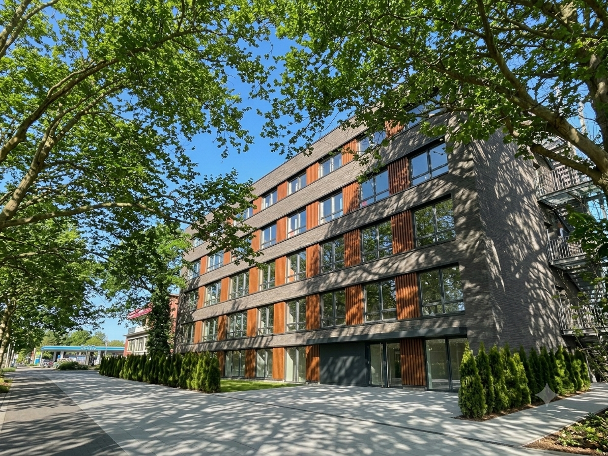 New constructed 141 micro Aparment building Dortmund Germany